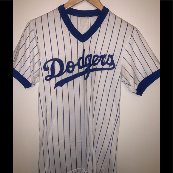 dodgers striped jersey